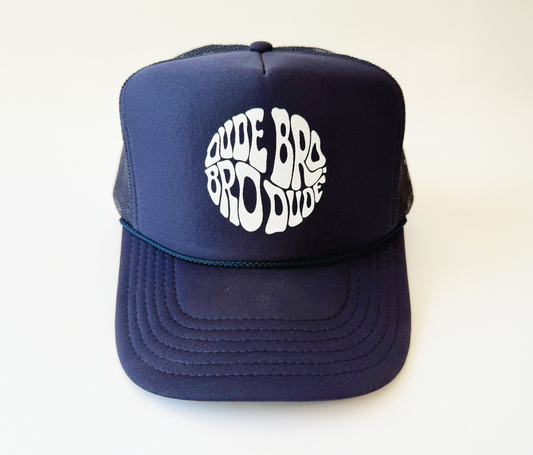PSYCHEDELIC TRUCKER HAT